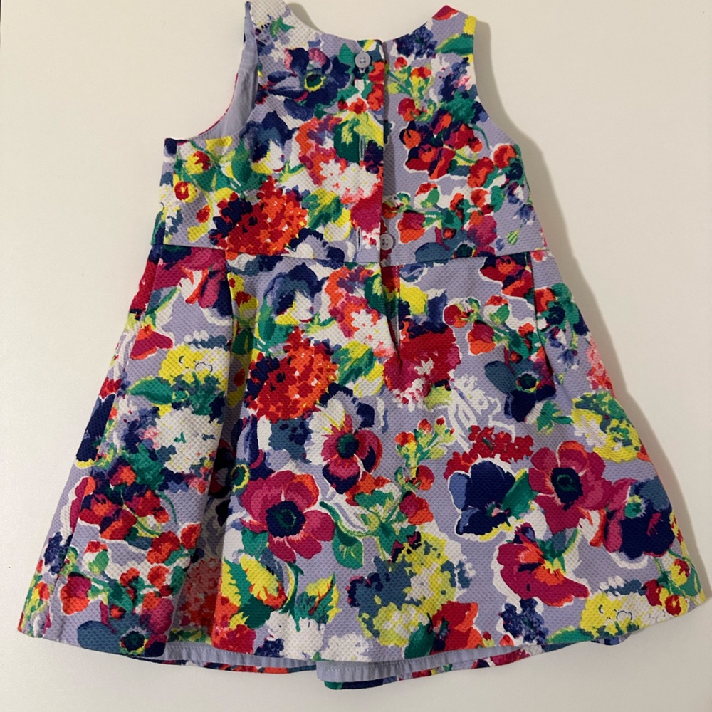 Janie and Jack Multicolor Floral Dress